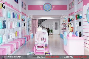 Gợi ý vài mẫu thiết kế shop mẹ và bé đẹp